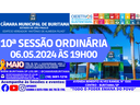 10ª SESSÃO ORDINÁRIA - 06.05.2024 - ÀS 19H00.