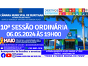 10ª SESSÃO ORDINÁRIA - 06.05.2024 - ÀS 19H00. 10ª SESSÃO ORDINÁRIA - 06.05.2024 - ÀS 19H00.