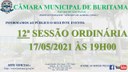 12ª SESSÃO ORDINÁRIA - 17/05/2021 12ª SESSÃO ORDINÁRIA - 17/05/2021