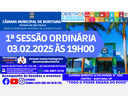 1ª SESSÃO ORDINÁRIA 03.02.2025 ÀS 19H00 1ª SESSÃO ORDINÁRIA 03.02.2025 ÀS 19H00