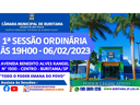 1ª SESSÃO ORDINÁRIA ÀS 19H00 - 06/02/2023 1ª SESSÃO ORDINÁRIA ÀS 19H00 - 06/02/2023