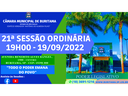 21ª SESSÃO ORDINÁRIA - 19H00 - 19/09/2022