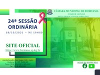 24ª SESSÃO ORDINÁRIA - 18/10/2021 - 19H00