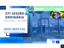 27ª Sessão Ordinária - 16/11/2021 – ÀS 19H00 27ª Sessão Ordinária - 16/11/2021 – ÀS 19H00