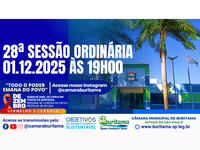 28ª SESSÃO ORDINÁRIA - 01.12.2025 ÀS 19H00.