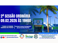 2ª SESSÃO ORDINÁRIA - 09.02.2026 ÀS 19H00.