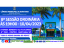 8ª SESSÃO ORDINÁRIA ÀS 19H00 - 10/04/2023 8ª SESSÃO ORDINÁRIA ÀS 19H00 - 10/04/2023
