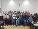 Alunos da Escola Prof. Oswaldo Januzzi realizam visita a Câmara Municipal.