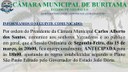 ANTECIPAÇÃO DE SESSÃO ORDINÁRIA ANTECIPAÇÃO DE SESSÃO ORDINÁRIA