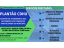 PLANTÃO DE ATENDIMENTO AOS MUTUÁRIOS DA CDHU