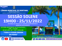 SESSÃO SOLENE  19H00 - 25/11/2022