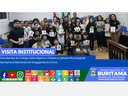 Visita do Colégio Zeta Objetivo Destaça a Importância da Participação Cívica e do Engajamento Comunitário.