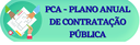 PCA - Plano Anual de Contratação Pública